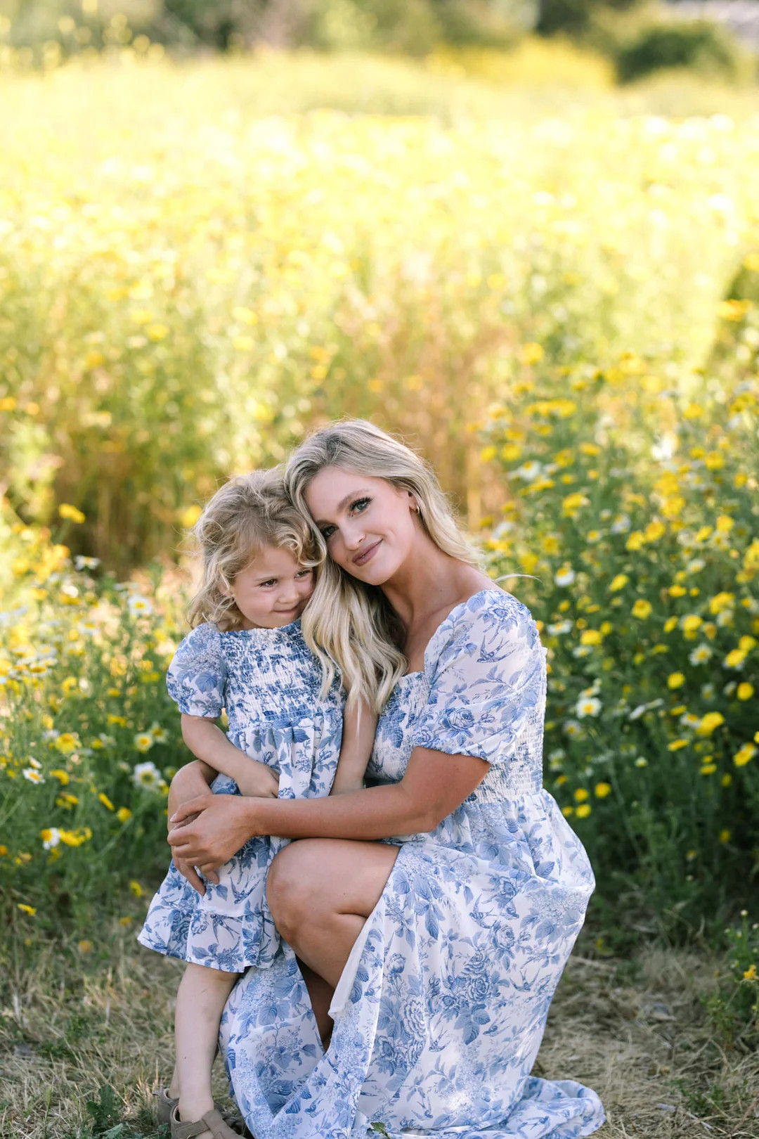 Mini Zoey Smocked Dress | Morning Lavender