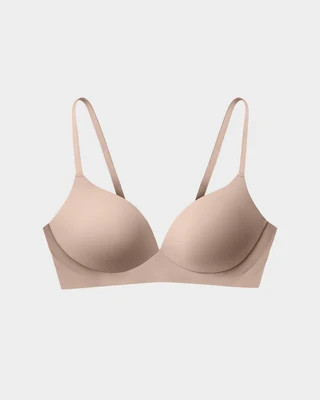 EBY x Rosario Women's Nude Pain Free T-Shirt Bra, Seamless | Size: 38 | EBY (US)