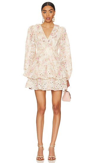 Meadow Mini Dress in Pink Multi | Revolve Clothing (Global)
