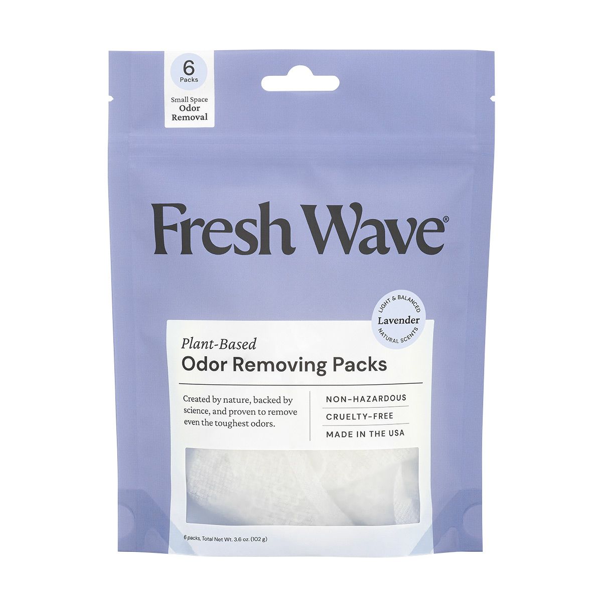 Fresh Wave Pearl Packs Lavender Pkg/6 | The Container Store