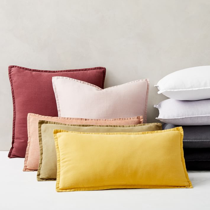 European Flax Linen Pillow Cover | West Elm (US)