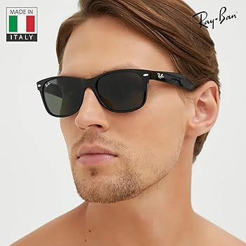 Ray-Ban RB2132 NEW WAYFARER CLASSIC Square Shaped Sunglasses for Men & Women with Official RAYBAN... | Amazon (US)