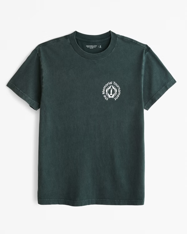 Women's Memorial Tournament Graphic Tee | Women's Tops | Abercrombie.com | Abercrombie & Fitch (US)