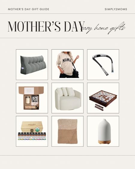 Mothers Day gift ideas for the Amon who loves to stay home. Every homebody needs a cozy reading chair, a bed rest pillow wedge and a neck lamp. An aromatherapy diffuser and essential oils makes another great gift idea. Or what about a cozy Bearfoot Dreams throw blanket or a beautiful mahogany deluxe edition scrabble game  

#LTKGiftGuide #LTKhome #LTKstyletip