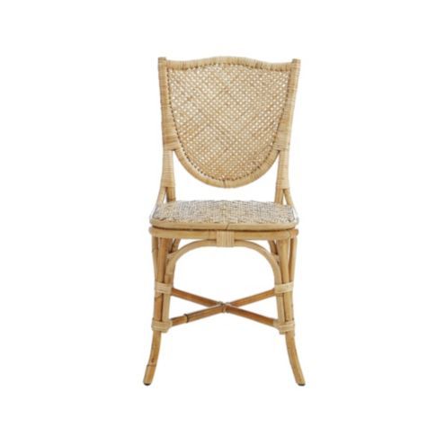 Vera Woven Rattan and Bentwood Bistro-style Dining Chair Set of 2 | Ballard Designs, Inc.