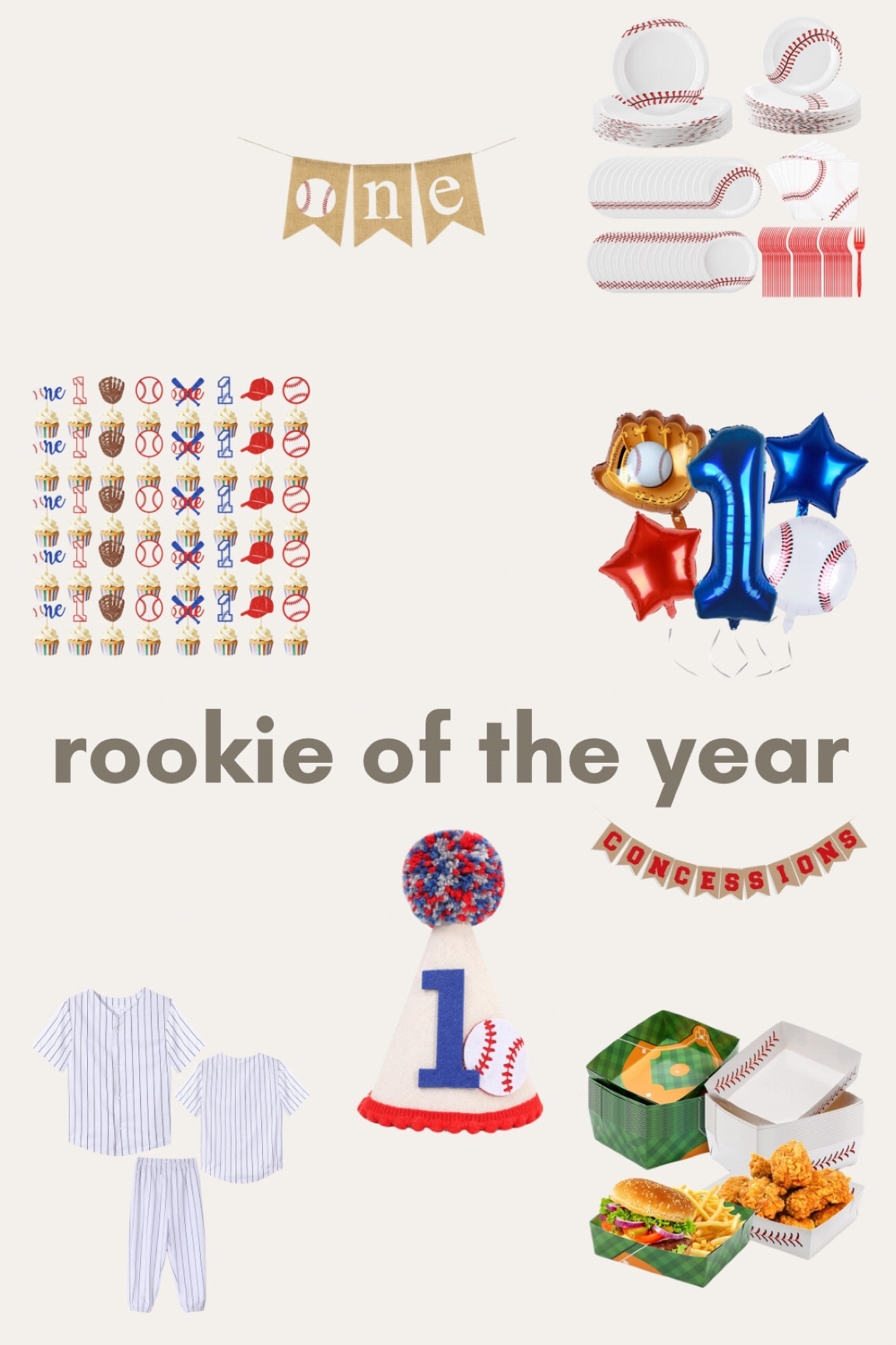 rookie of the year baseball party

first birthday, first birthday party, boy birthdayy

#LTKParties #LTKBaby