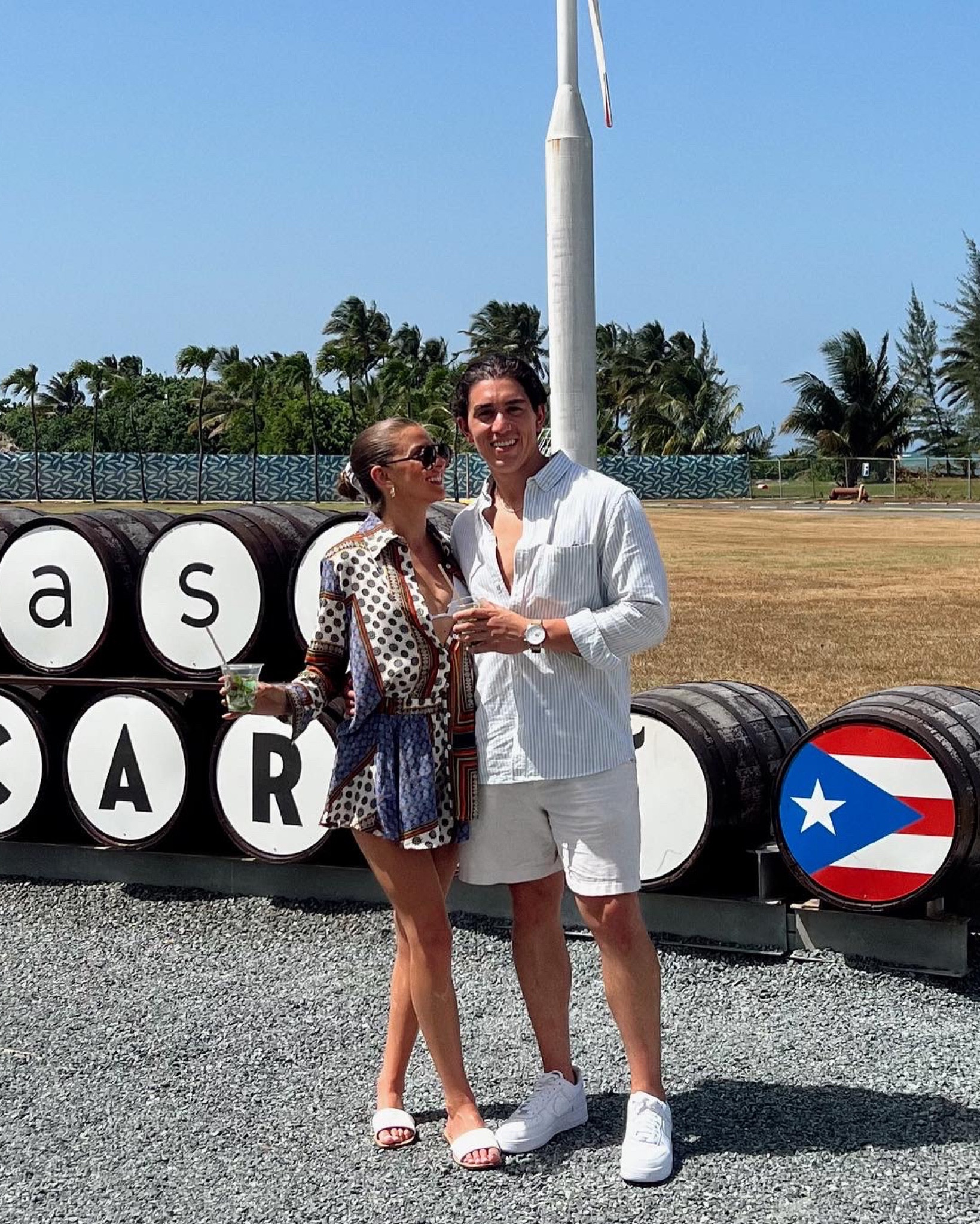 what we wore to tour the bacardi factory in Puerto Rico 🥃🇵🇷

wearing a size small in the plt set! 

Antonio is wearing a size large in shirt and medium in shorts 

#LTKmens #LTKunder50 #LTKstyletip