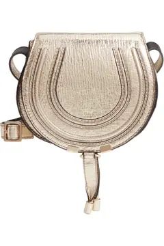 Mini Marcie Metallic Leather Crossbody Bag | Nordstrom