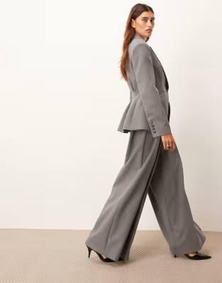 ARRANGE co-ord premium tailored trouser in grey - GREY | ASOS (Global)