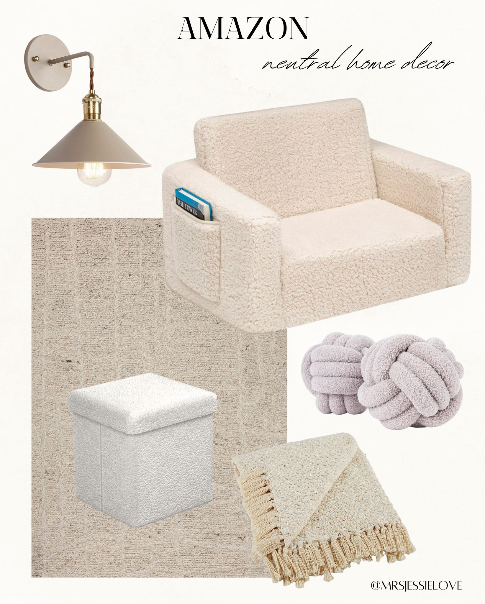 Amazon neutral home decor finds | cozy living room 

#LTKfamily #LTKsalealert #LTKhome