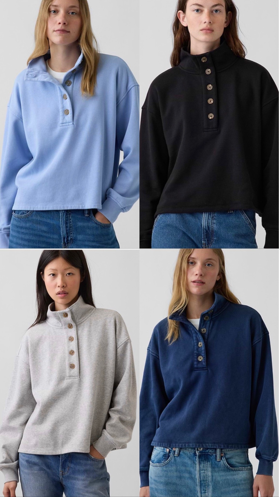 Gap half button ups!
