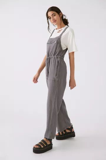 UO Tina Textured Jumpsuit | Urban Outfitters (US and RoW)