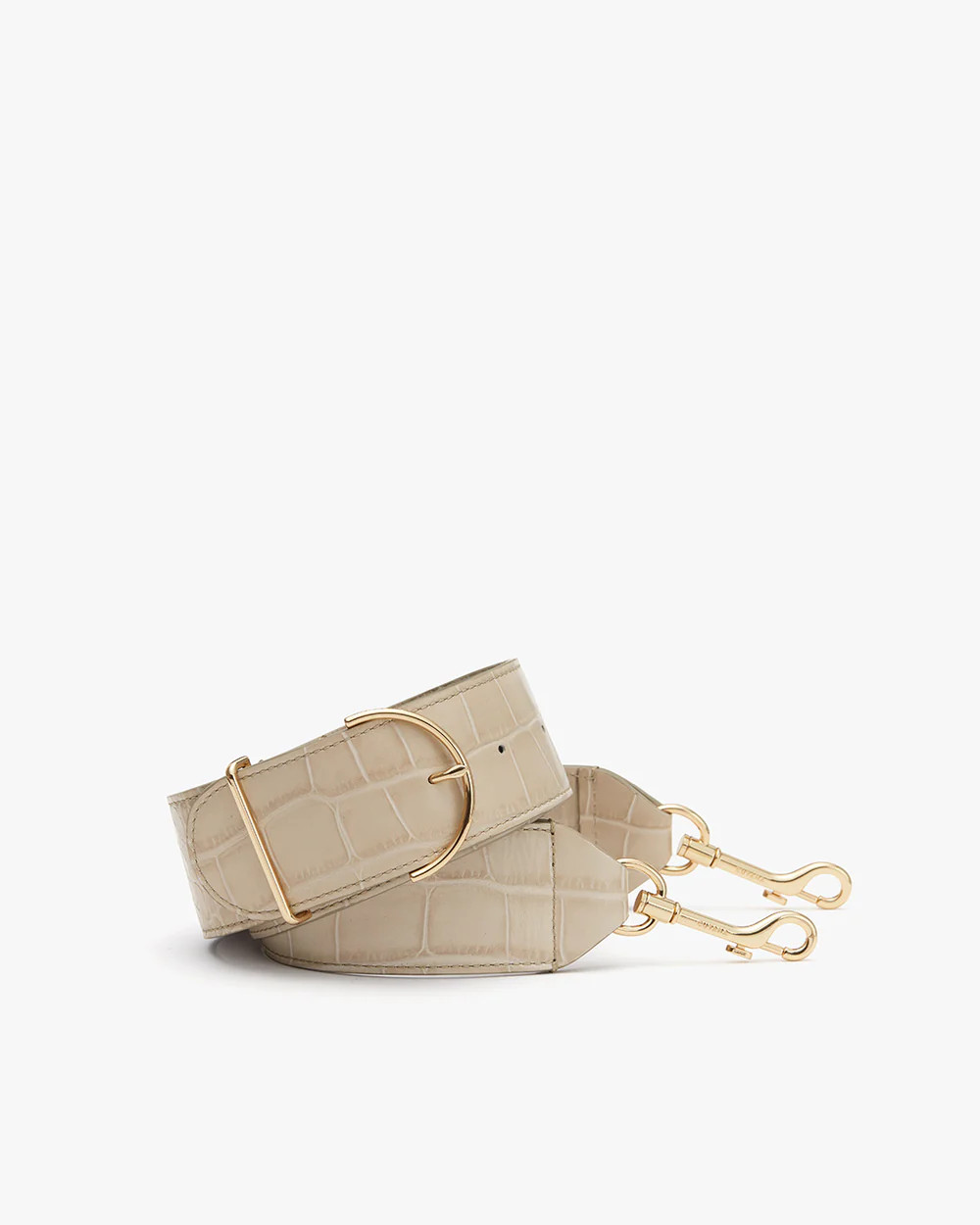 Adjustable Wide Strap (Croco) | Cuyana