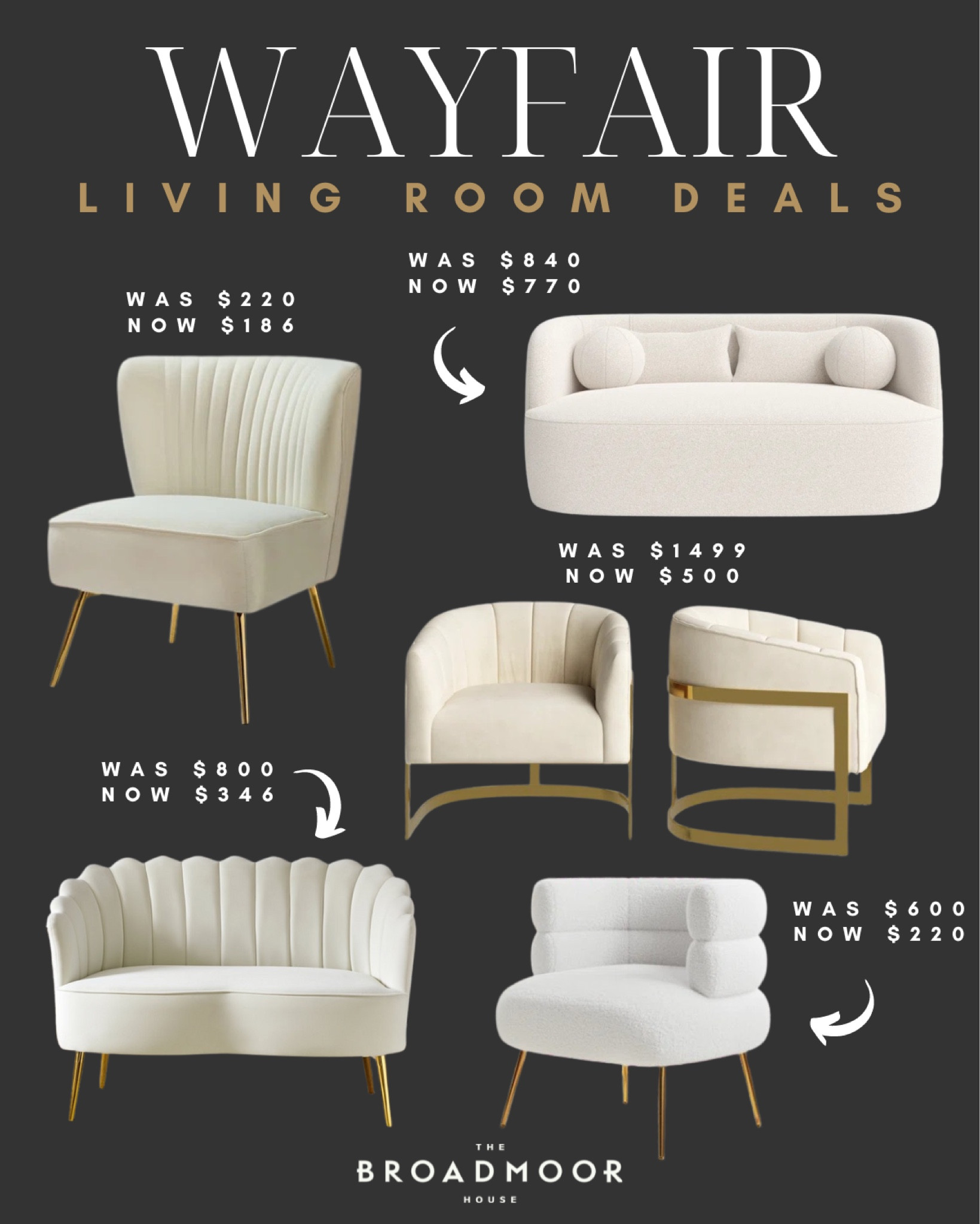 Wayfair sale, living room seating, couch, sofa, accent chair, living room furniture, white chair, white sofa, modern home, modern furniture

#LTKSaleAlert #LTKHome #LTKSeasonal