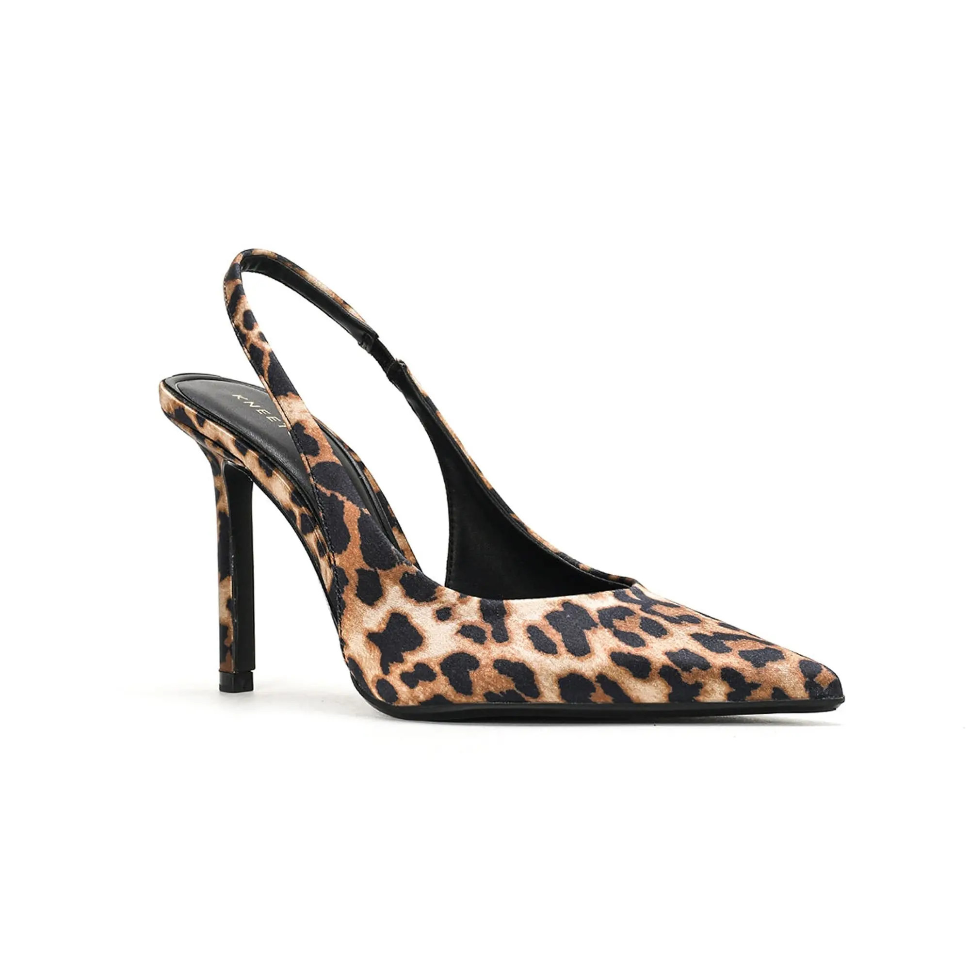 kneetoes Roxanne Leopard Heels at Nordstrom, Size 9 | Nordstrom