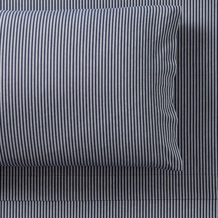 Boxter Stripe Organic Sheet Set | Pottery Barn Teen