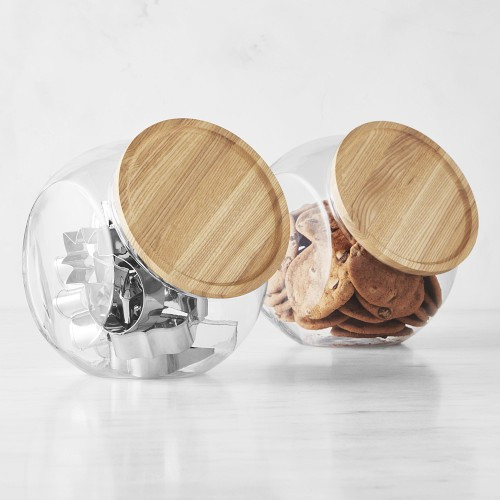 Hold Everything Angled Cookie Jar, Set of 2 | Williams-Sonoma