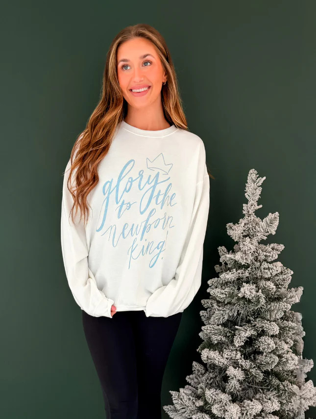 The Newborn King Sweatshirt | Worthy Wear