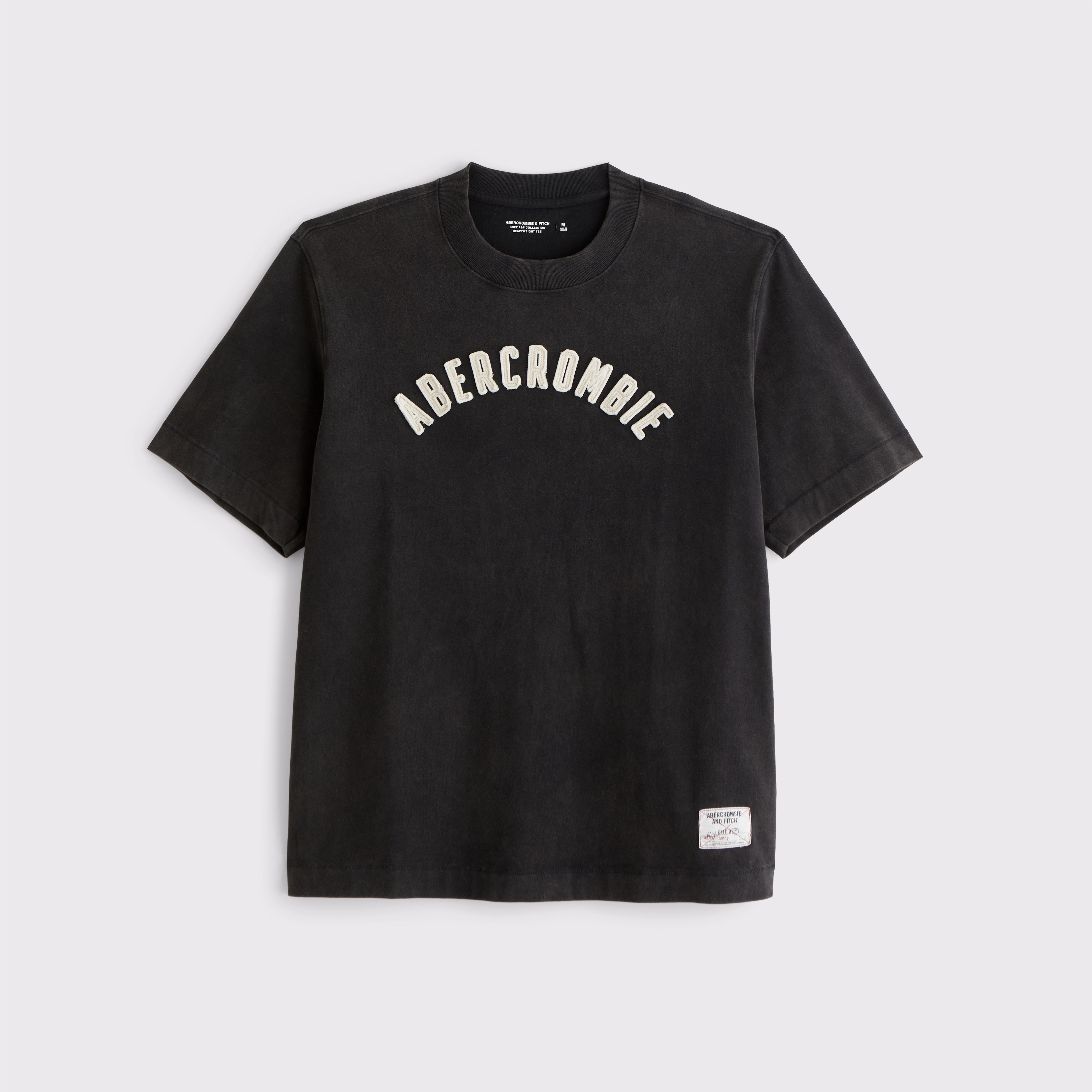 Premium Heavyweight 2.0 Logo Tee | Abercrombie & Fitch (US)