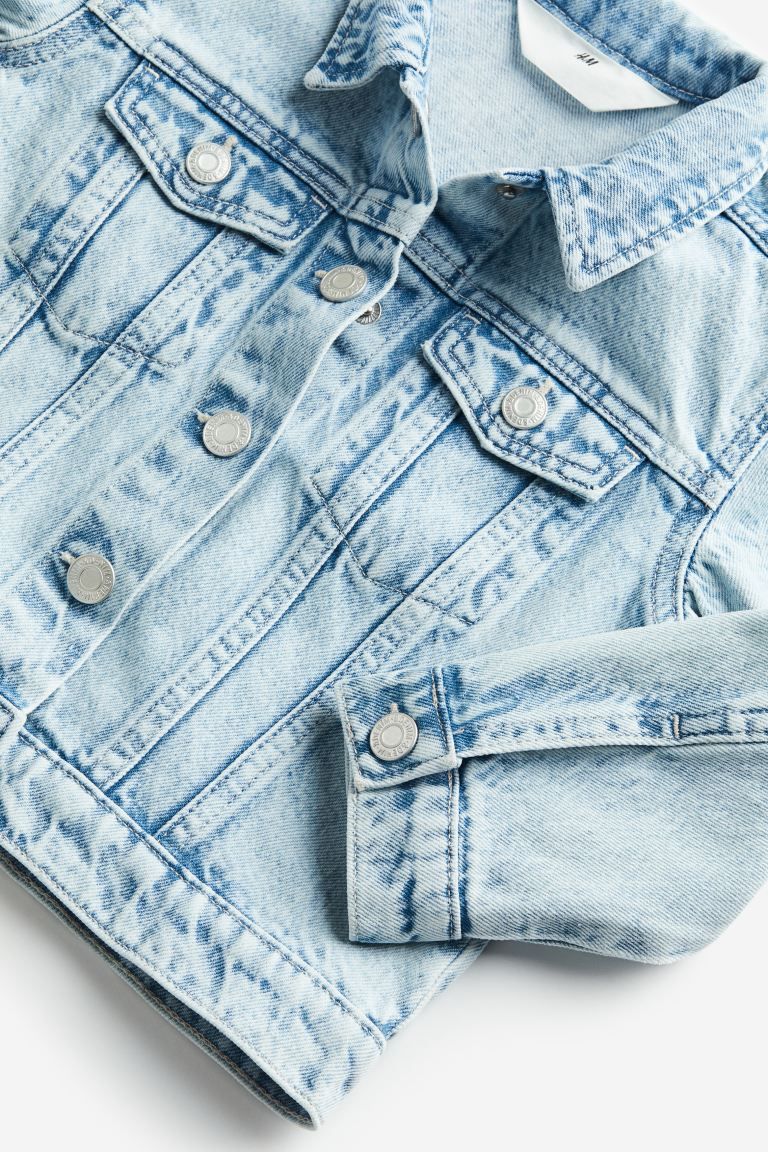 Denim Jacket - Light denim blue - Kids | H&M US | H&M (US + CA)