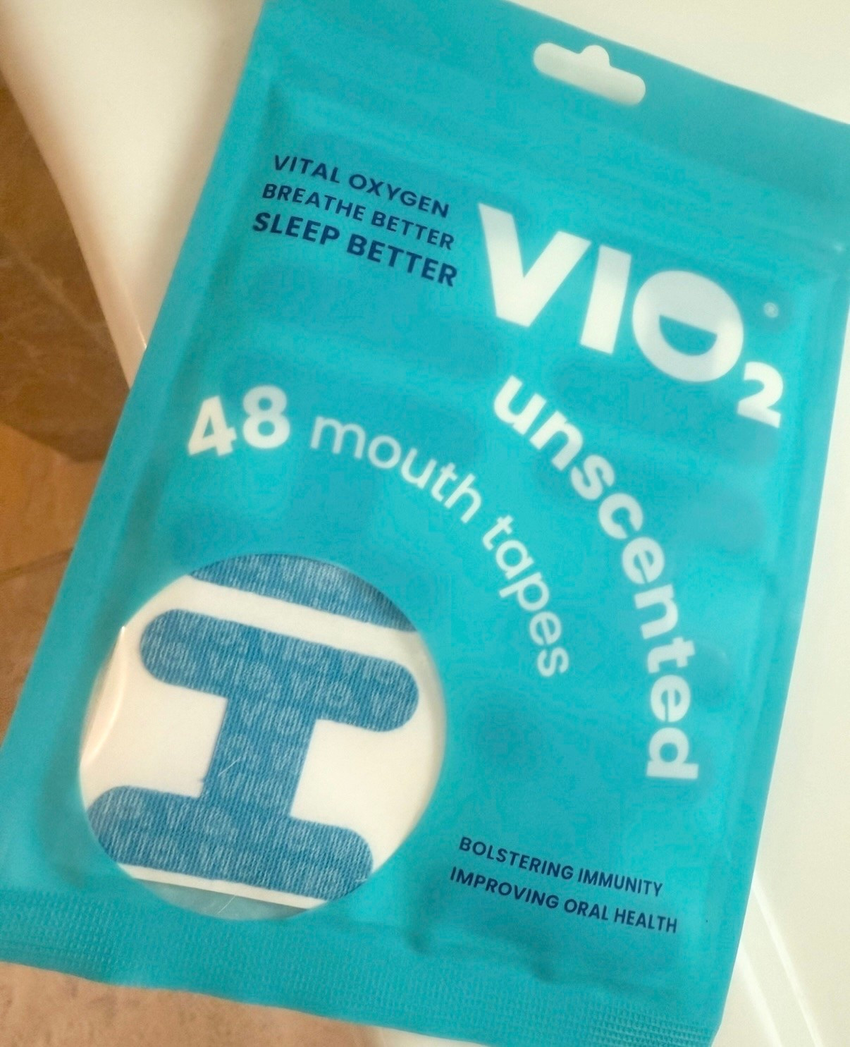 💙 this is one of those things I kept seeing everywhere… so I finally tried it last week!

it’s mouth tape from VIO2 Mouth Tape
these are pre-cut + actually comfortable to wear overnight

the goal is to help you breathe through your nose while you sleep 😴

which can mean deeper sleep + waking up feeling more rested

I didn’t expect to notice a difference this fast… but I did

✔ helps with mouth breathing
✔ can reduce snoring
✔ simple nightly habit that actually feels doable

I got the unscented ones (48 pack)

* free shipping on all US orders 🙌
* code MILLENNIALS takes 10% off on their website at check out 

linking these here below— they’ve been going viral for a reason 

would you try this or is this a no for you?

#mouthtape #sleepbetter #wellnesstips #vio2mouthtape #ad #mothersday #sleep

#LTKMothersDay #LTKselfcare #LTKmorningroutine