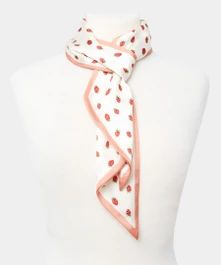 Strawberry Silky Scarf | Joe Browns