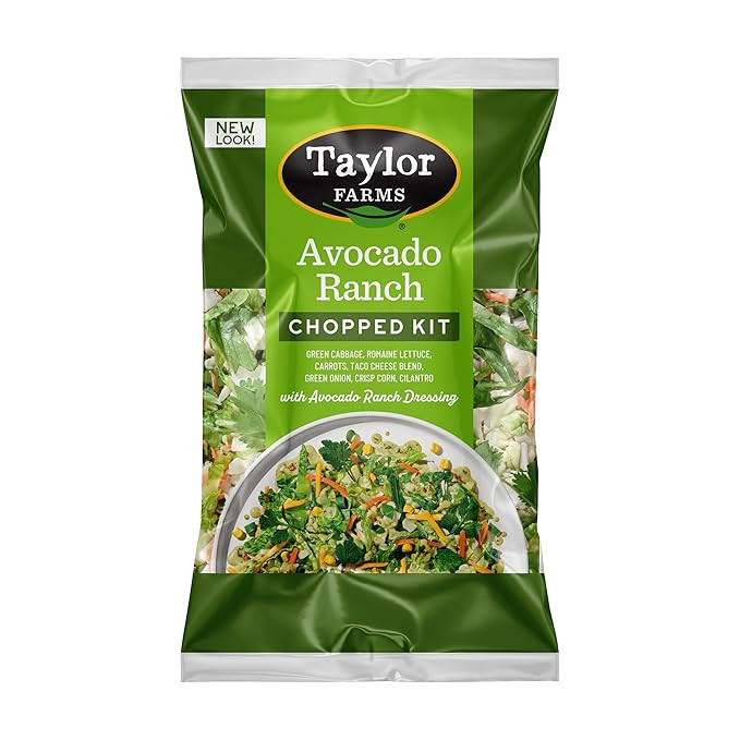 Taylor Farms Avocado Ranch Chopped Salad Kit 12.8oz | Amazon (US)