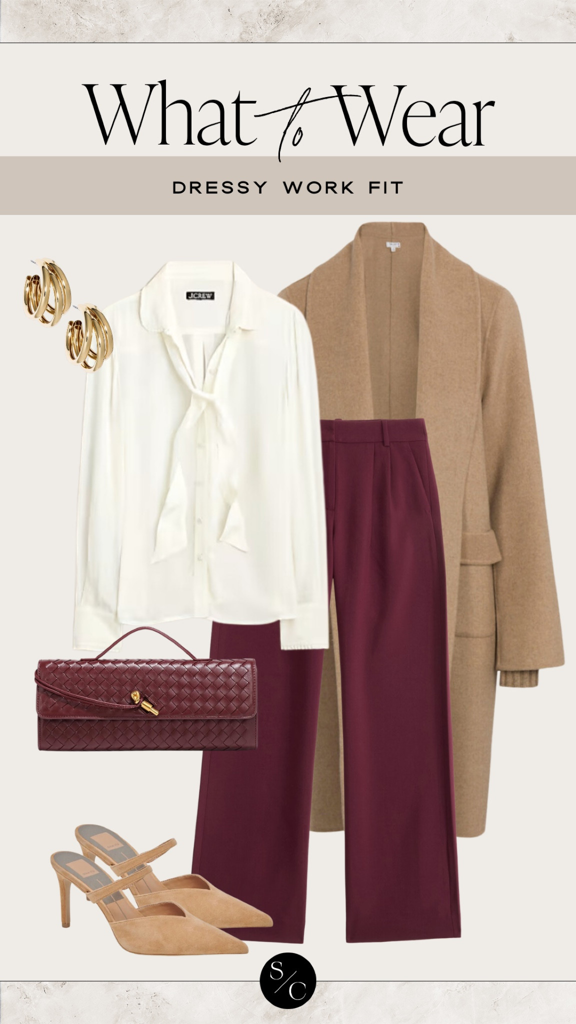 What to Wear | Dressy Work Fit

Burgundy style, trending bag, Amazon find, neutral heel, suede style 

#LTKStyleTip #LTKWorkwear #LTKItBag