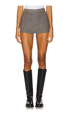 AFRM Benoite Short in Heather Grey from Revolve.com | Revolve Clothing (Global)