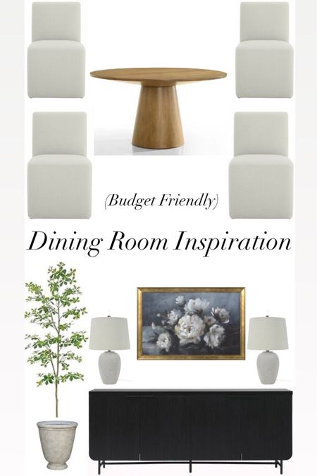 Create a beautiful dining room without breaking the bank! Most items from Walmart. #walmarthome, #amazon, dining room 

#LTKfindsunder100 #LTKsalealert #LTKhome