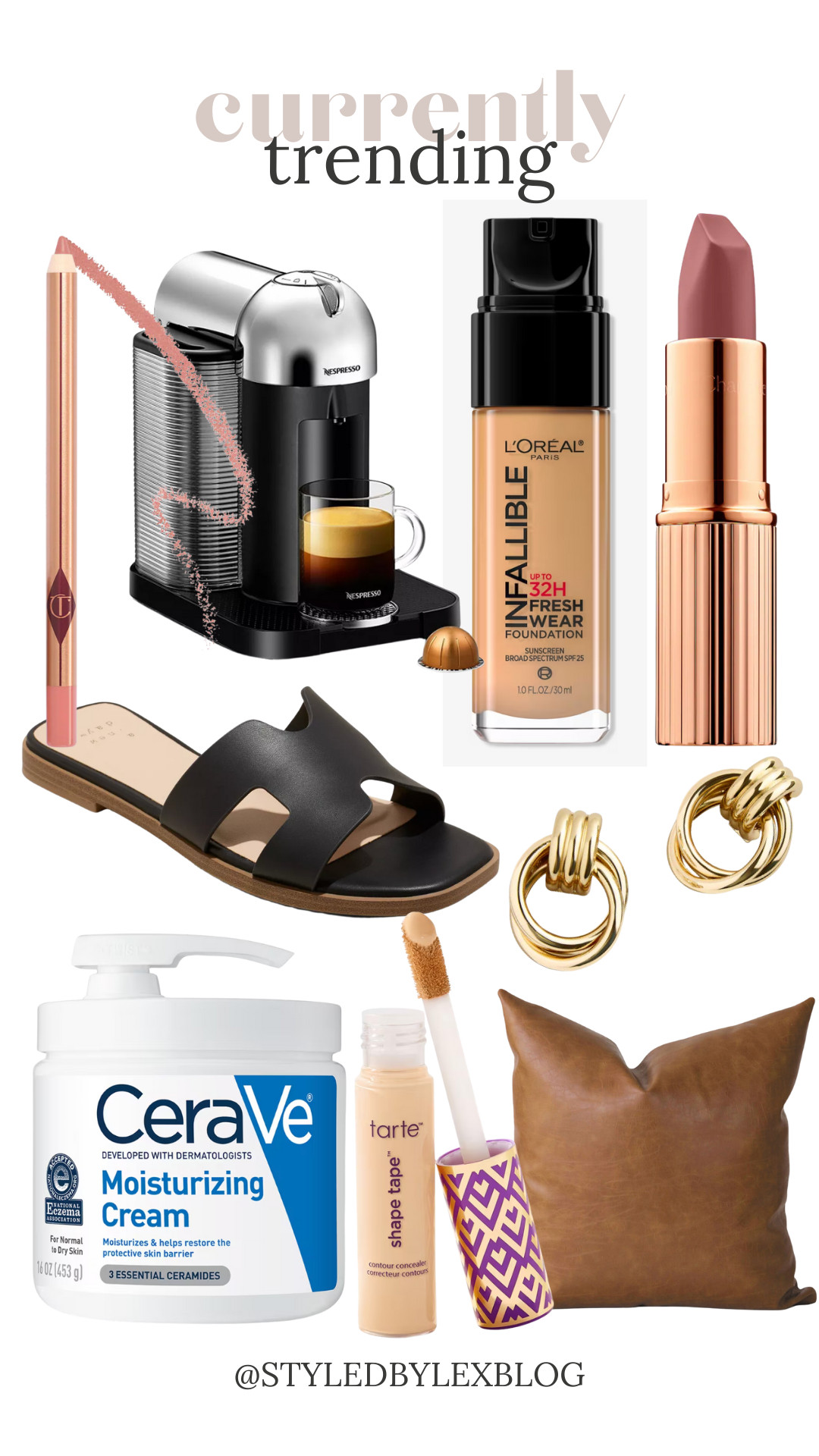 From beauty favorites to cozy home finds & easy everyday style!

shop everything linked here 🤍
@styledbylexblog

trending beauty must haves, amazon home decor finds, best makeup for everyday wear, spring fashion sandals, charlotte tilbury lip combo, affordable gold jewelry, best drugstore foundation, nespresso coffee maker, cerave moisturizing cream, tarte shape tape concealer, cozy home finds, neutral home decor, everyday makeup routine, like to know it finds, mom life essentials 

 #LTKHome #LTKMidsize #LTKFindsUnder50