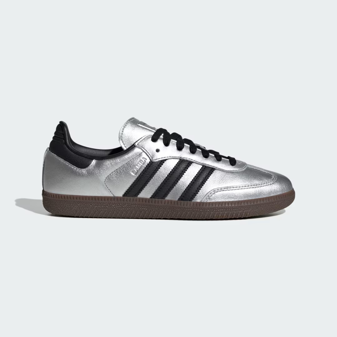 adidas Samba OG Shoes Silver Metallic 11 Womens | adidas (US)