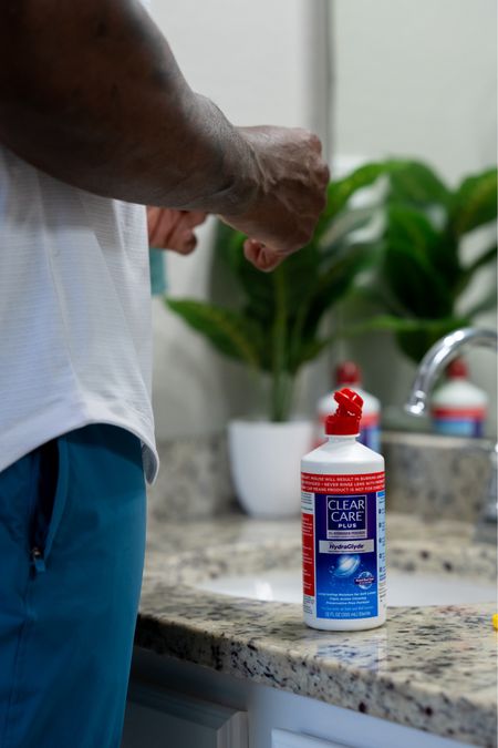 Ben has been using his new Clean Clear solution  and is loving it 😊 - got it for him at @target #targetpartner #target #CLEARCAREPLUS #HydraGlyde #ContactLensSolution

#LTKfindsunder50 #LTKfamily #LTKstyletip