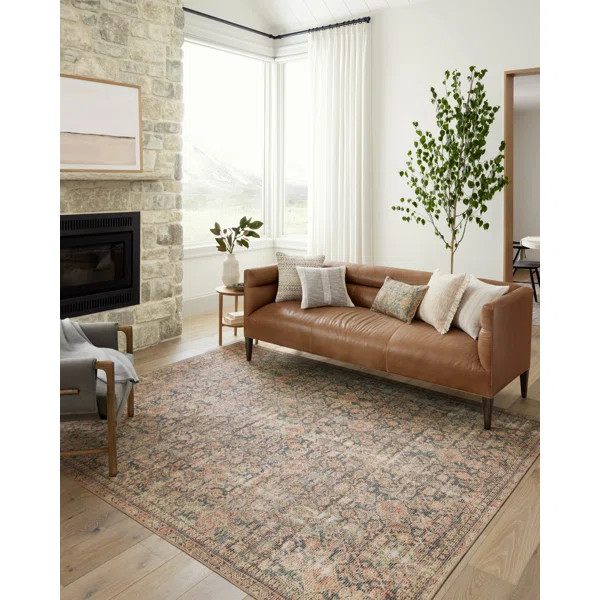Angela Rose x Loloi Aubrey Navy / Multi Area Rug | Wayfair North America