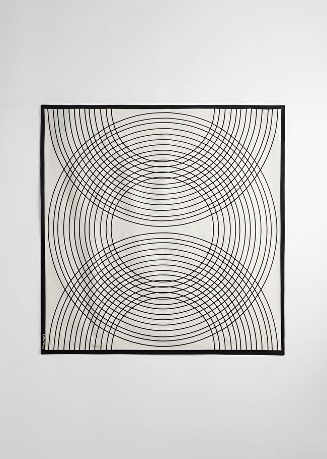 Graphic Print Square Scarf | & Other Stories (EU + UK)