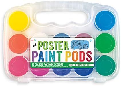 Lil Paint Pods Poster Paint - Set of 12 Basic Colors | Amazon (US)