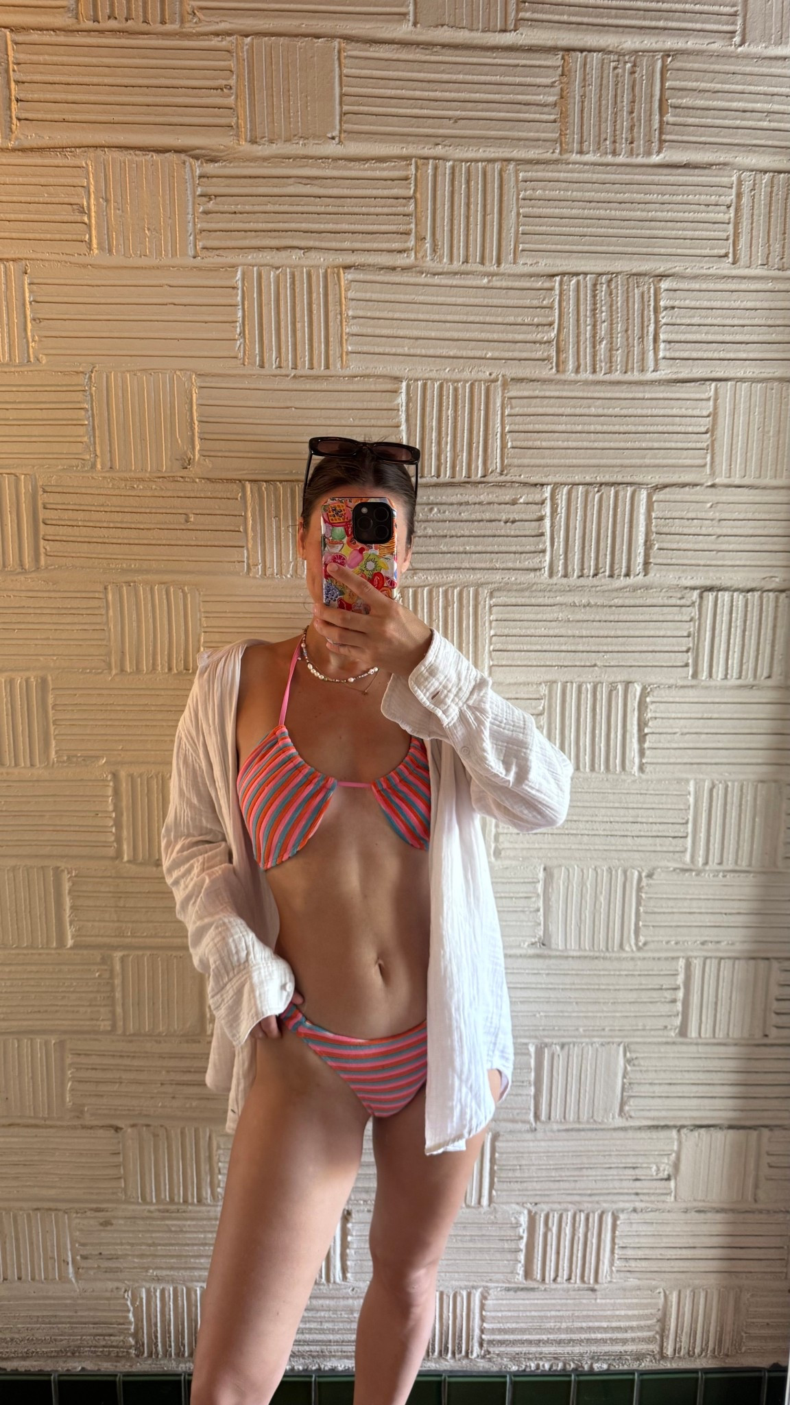I know it’s about to be fall and winter now but finally getting around to posting my late California trip outfits. This would be sooo cute for a honeymoon! This suit is under $30 and sp high quality. I got a size small. 

White button is 100% organic cotton and worth every penny. 

bride to be, honeymoon outfits, cute swim suits, bachelorette outfits 

#LTKWedding #LTKTravel #LTKStyleTip