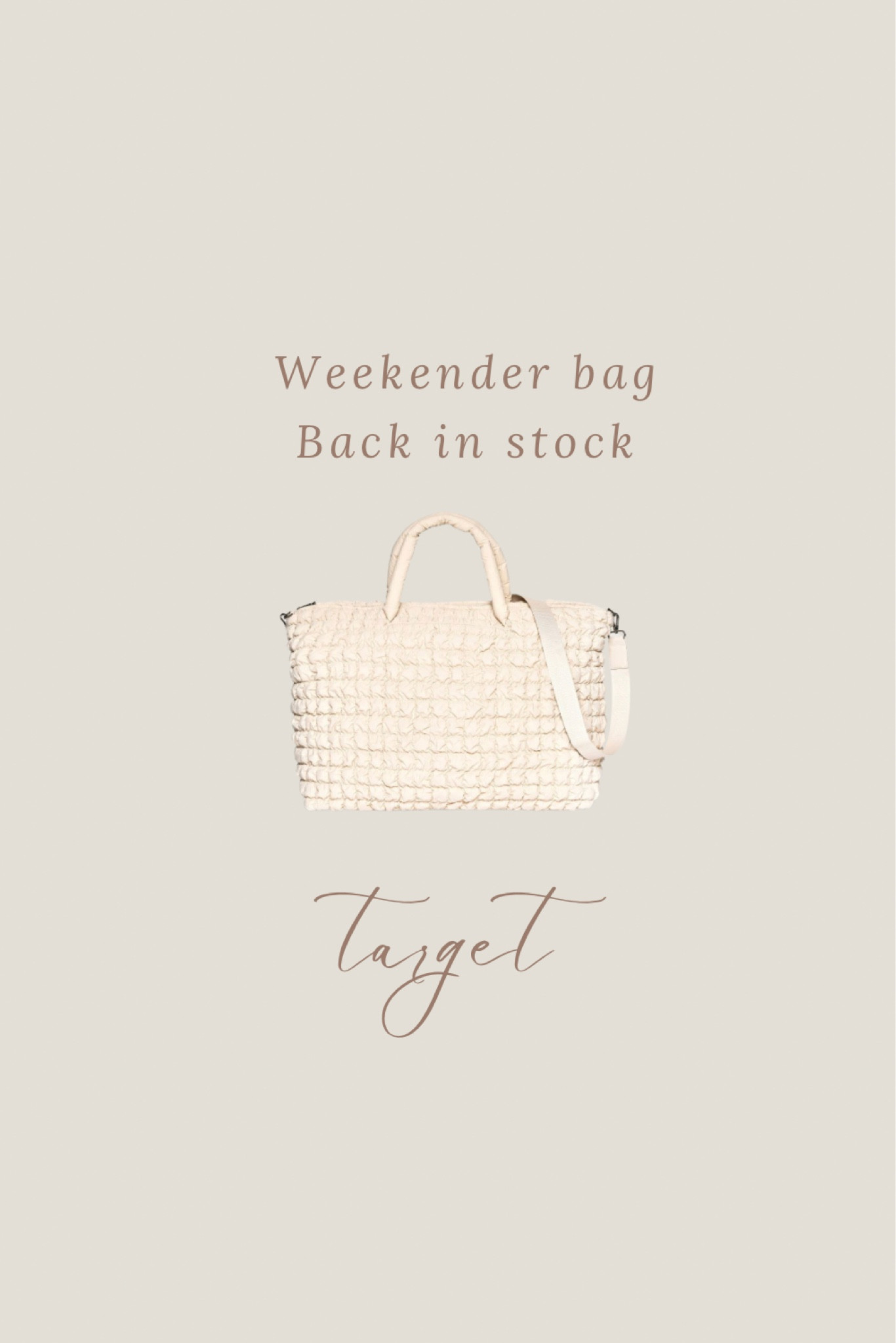 Have and love this weekender bag!! Comes in a pretty green also!

#LTKtravel #LTKstyletip