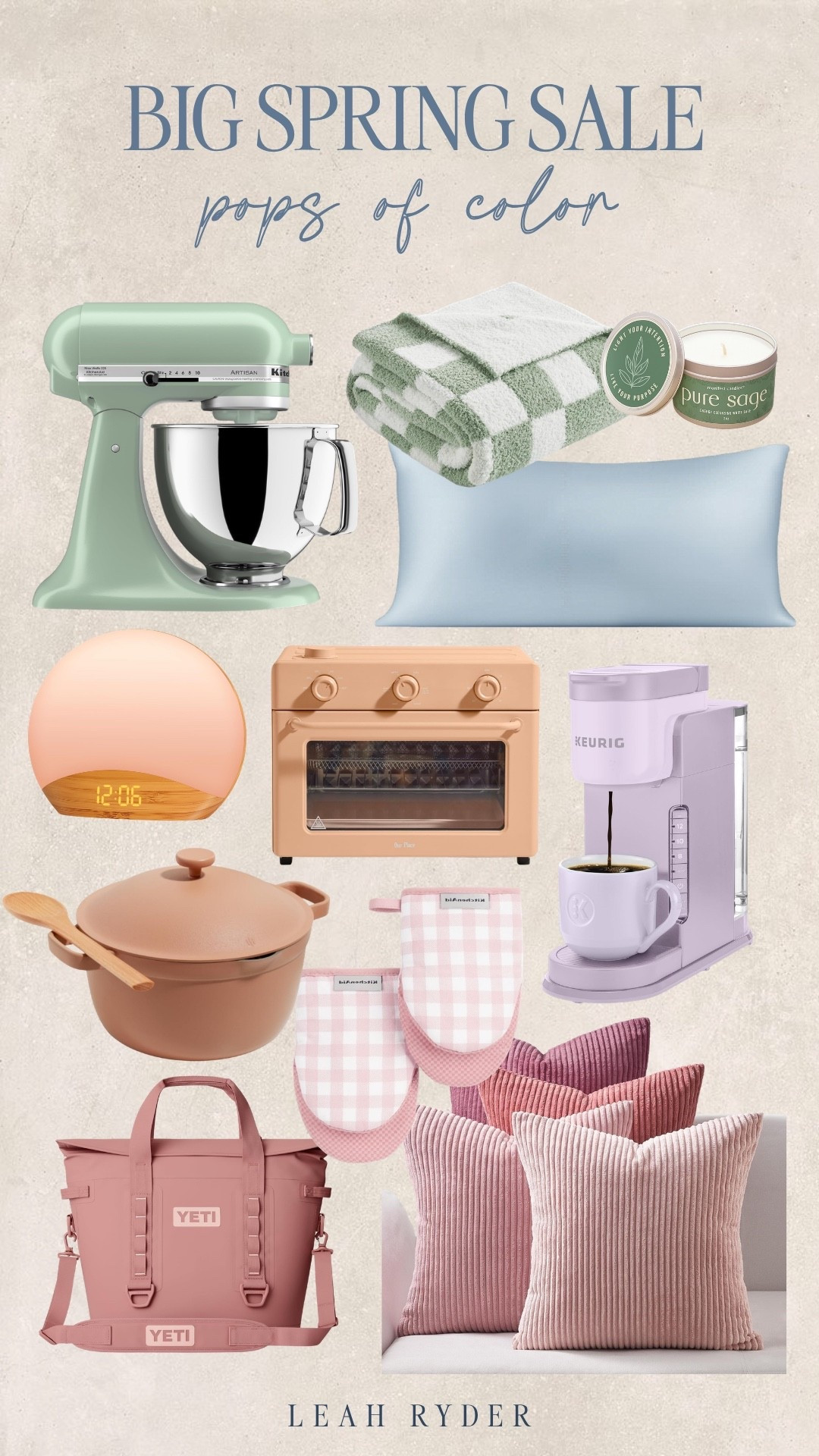 Amazon spring home finds that bring the prettiest pops of color into your space with soft pastels, cozy textures, and everyday essentials that feel anything but boring. From kitchen upgrades to cozy accents, these pieces add just enough color to refresh your home for spring without overwhelming your space. If you’re looking for colorful home decor, pastel kitchen appliances, or affordable spring home updates, these sale finds are too good to miss.

#LTKHome #LTKSaleAlert