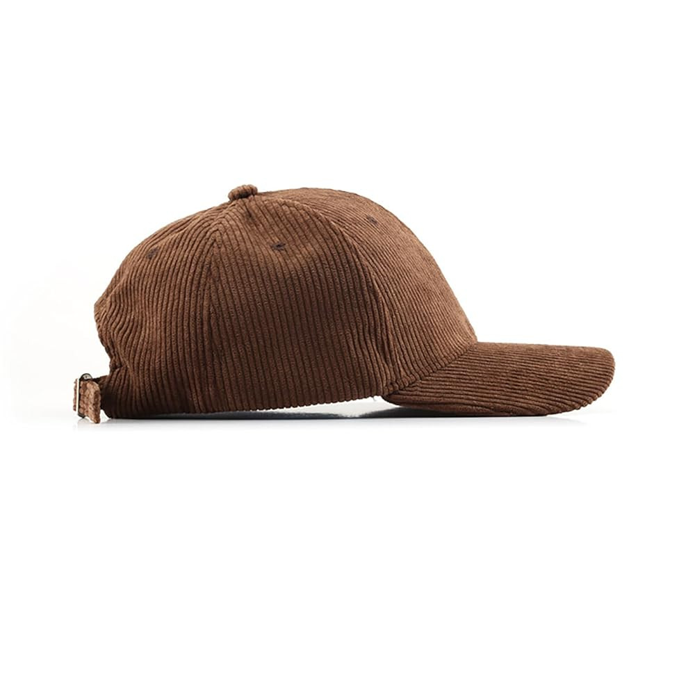 Corduroy Hat Low Profile Solid Color Baseball Caps Sun Hat Adjustable for Men and Women | Amazon (US)