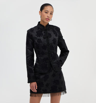 The Felicity Skirt - Black Black / 0 | Hill House Home US