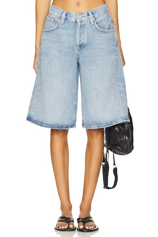 AGOLDE Baggy V Short in Prevail from Revolve.com | Revolve Clothing (Global)