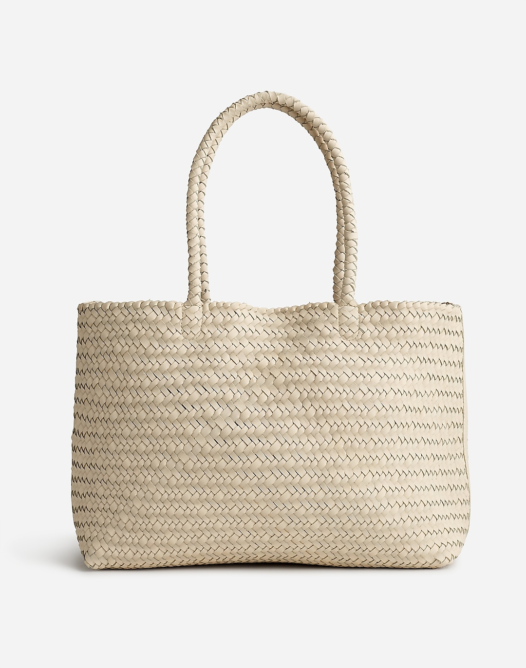 Handwoven Leather Tote | Madewell