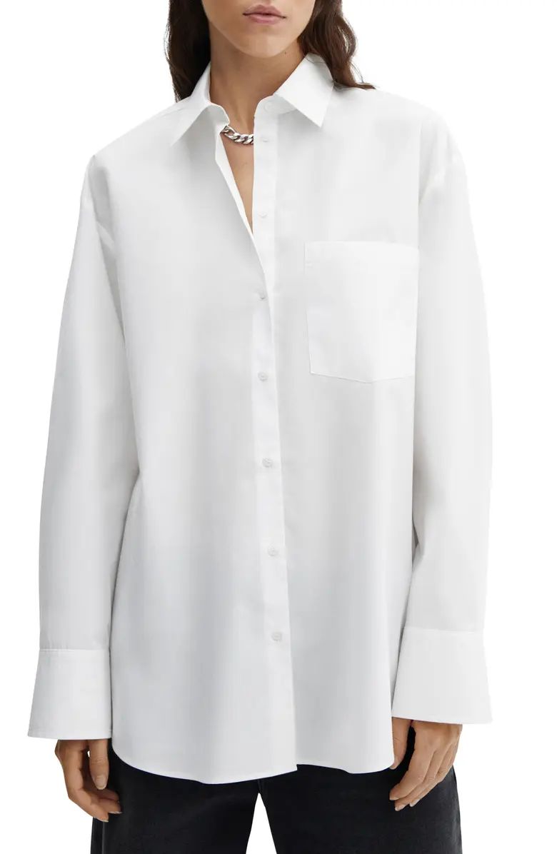 Juanes Oversize Button-Up Shirt | Nordstrom