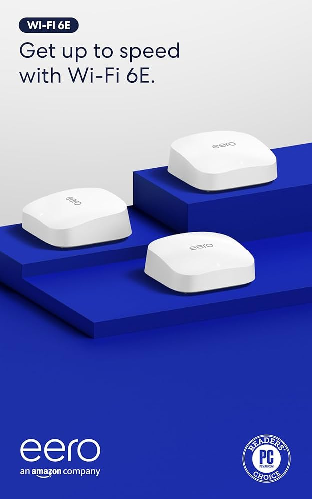 Amazon eero Pro 6E mesh wifi system - Supports internet plans up to 2.5 Gbps, Coverage up to 6,00... | Amazon (US)