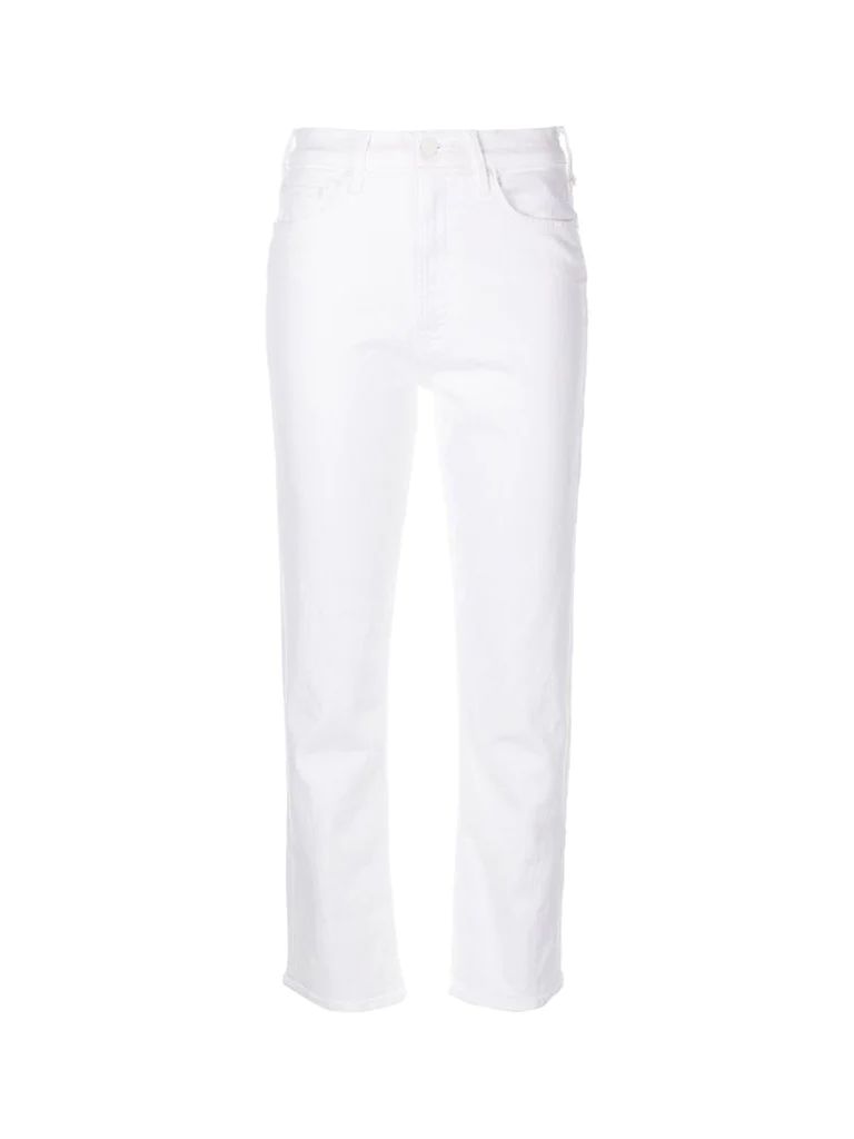 High Waisted Rider Ankle Stretch Jeans | Kirna Zabete