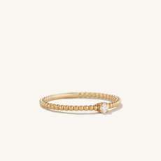 Diamond Beaded Ring - $205 | Mejuri (Global)