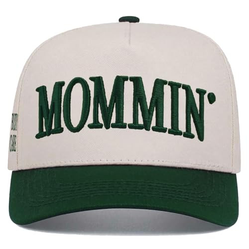 Mommin Trucker Hats Women Mothers Day Mom Gifts Mom Life Hat Womens Baseball Cap Green | Amazon (US)