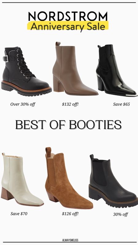 So many super cute booties part of the Nordstrom sale! Grab them during the sale to save!! 

Nordstrom Sale
Booties 
Fall Boots

#LTKShoeCrush #LTKSaleAlert #LTKxNSale