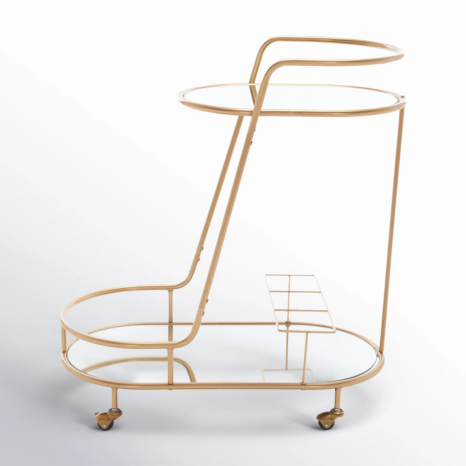 Emalie Metal Bar Cart | Joss & Main